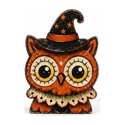 Halloween Wooden Shelf Sitter Set