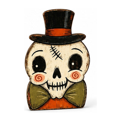 Halloween Wooden Shelf Sitter Set