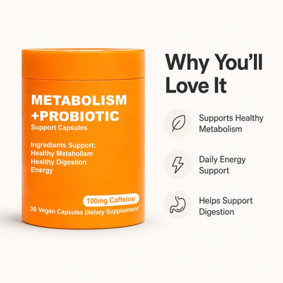 Metabolism + Probiotic Support Capsules