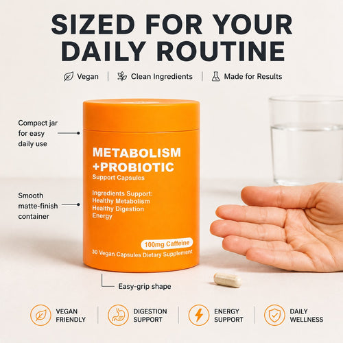 Metabolism + Probiotic Support Capsules