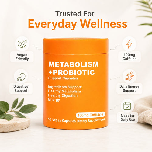 Metabolism + Probiotic Support Capsules
